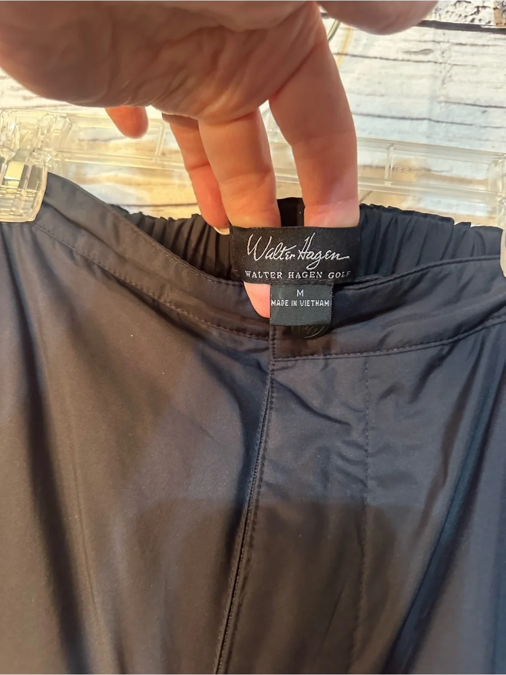 Walter Hagen Golf Black Men's Outdoor Travel Pants